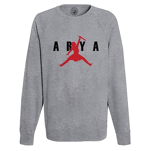 Sweat Shirt Homme Arya Basket original : pull noir de mi-saison thématique série TV