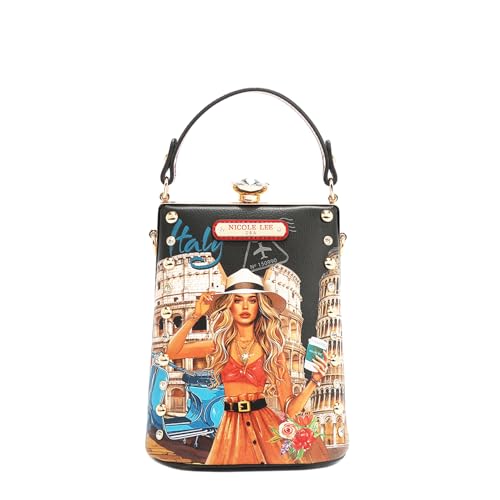 La Mejor Lista de Bolsas Nicole Lee Top 5. 46 Bolsa de Mano Nicole Lee Estampada Martha Travels SS25