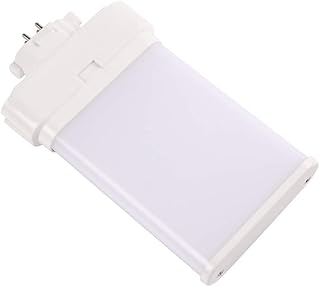 LEDコンパクト蛍光灯 FML27EX LEDツイン蛍光灯 蛍光ランプ 12W消費電力 グロー式工事不要(全工事不要ではない) GX10Q口金兼用 電源内蔵 節電 LED蛍光灯 LED化 FML27形対応 パラライトフラット 無騒音 無輻射 チラツキなし PSE 高輝度 長寿命 2年保証 (昼白色5000k, 1個)