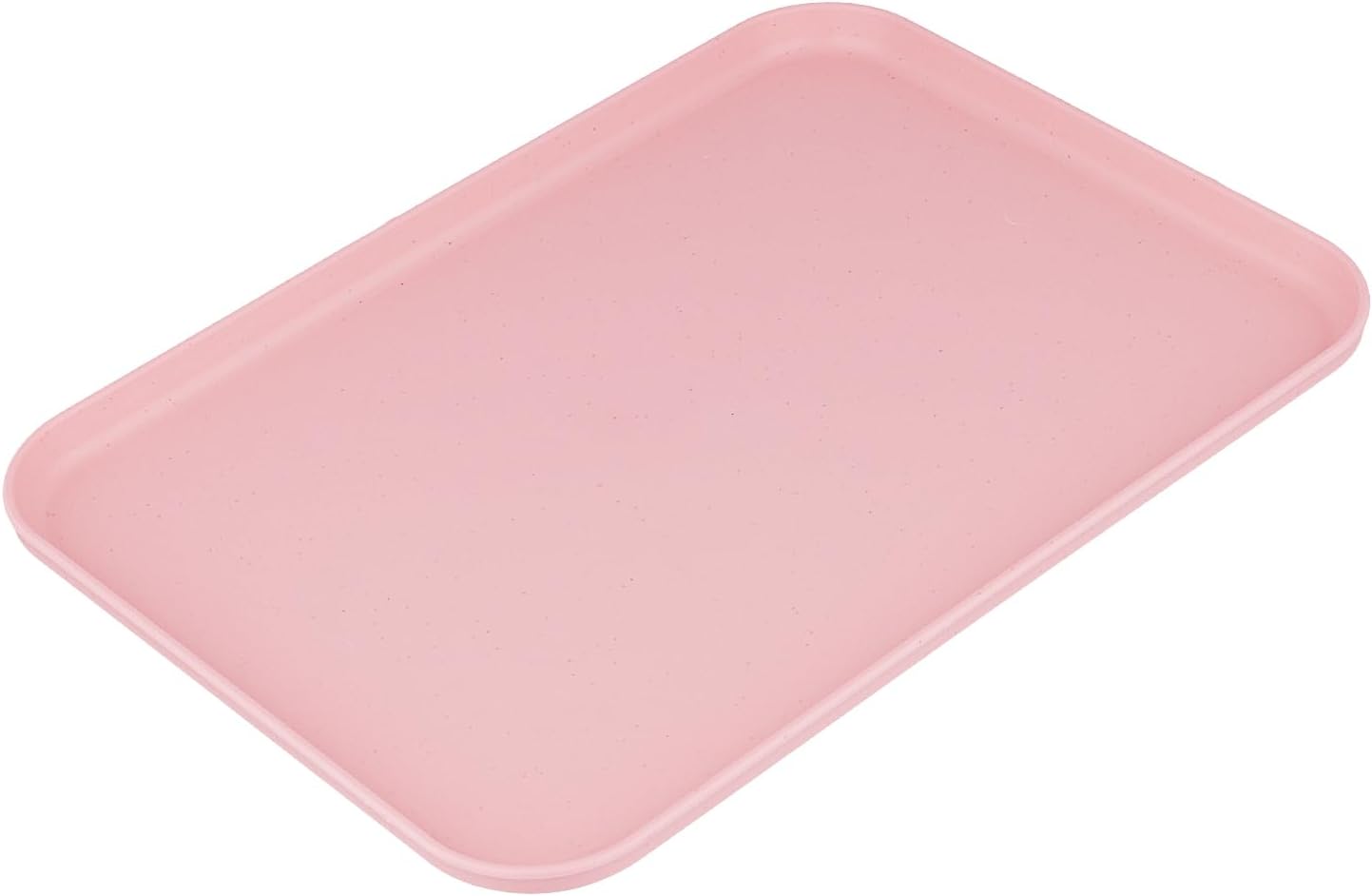 20 PCS Cafeteria Plastic Fast Food Trays, Colorful Rectangular Stackable Art Serving Platter for DIY Projects, Home, Party, 10 Colors, 12.4 x 9 x 0.6 Inch image 4
