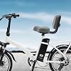 Tricycle Seat, Height Adjustable Bike Seat with Backrest Extra Wide Tricycle Saddle Seat Comfortable Oversize Exercise Bike Seat Cushion Replacement (Gray) #2