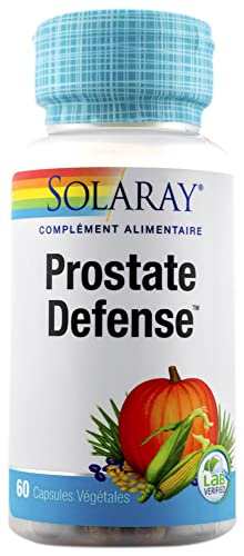 Solaray Prostate Defense 60 Capsules Cover