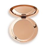 Charlotte Tilbury Airbrush Matte Bronzer - Smoothing & Blurring Powder Bronzer with an Airbrush Finish - Refillable Makeup Infused with Silky Mica & Hyaluronic Acid - 1 Fair
