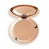 Charlotte Tilbury Airbrush Matte Bronzer - Smoothing & Blurring Powder Bronzer with an Airbrush Finish - Refillable Makeup Infused with Silky Mica & Hyaluronic Acid