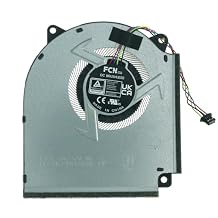 Replacement GPU VGA Cooling Fan for ASUS G614JI G614JIR G614JJ G614JU G614JV G614JZ G614JZR G814JI G814JIR G814JU G814JV G814JVR G814JZ G814JZR G634JV G634JY G634JYR G634JZR 13NR0IJ0P02011 FS3L 12V