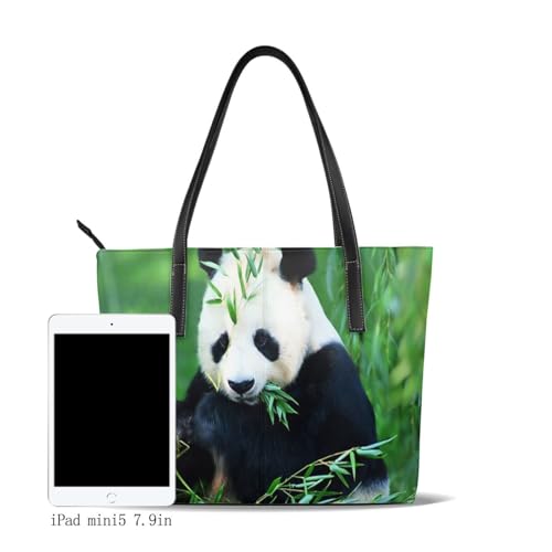 Sac de travail léger grand format imperméable avec design panda