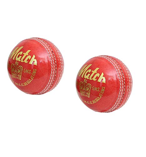 Balle de cricket entraînement club et matchs intensifs CW Match lot de 2