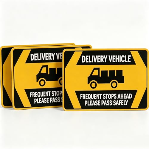 Aimants pour voiture pour éviter les tensions : signalisation Flex Delivery Driver