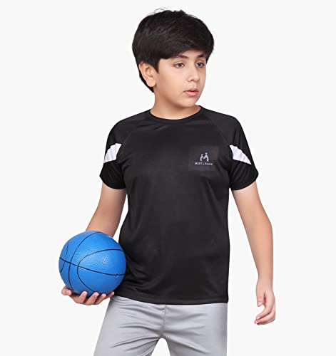 Image of MIST N FOGG Boys Polyester Sports T Shirt (Pack of 4)