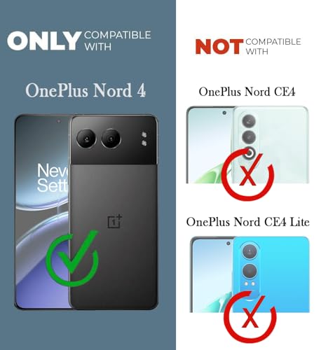 Image of Jkobi PU Leather Finish Back Cover Case for Oneplus Nord 4 (Professional Minimalist Texture | MagSafe Compatile | Camera Protection | Sleek Sober Formal)