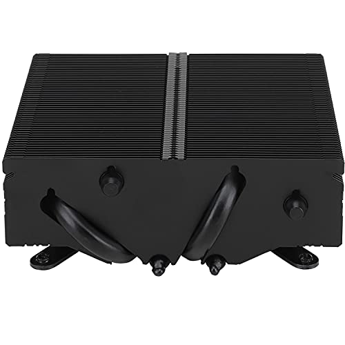 Image of Thermalright AXP90-X53 Black Low Profile CPU Air Cooler, 53mm Height, Full Copper Heatsink, Black Nickel Plated, TL-9015B 92mm PWM Fan, for AMD AM4 /Intel 1150 /1151 /1155 /1156 /1200