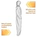 Kleenguard A30 Breathable Splash and Particle Protection Coveralls (46115), REFLEX Design, Hood, Zip Front, Elastic Wrists & Ankles (EWA), White, 2XL, 25 / Case