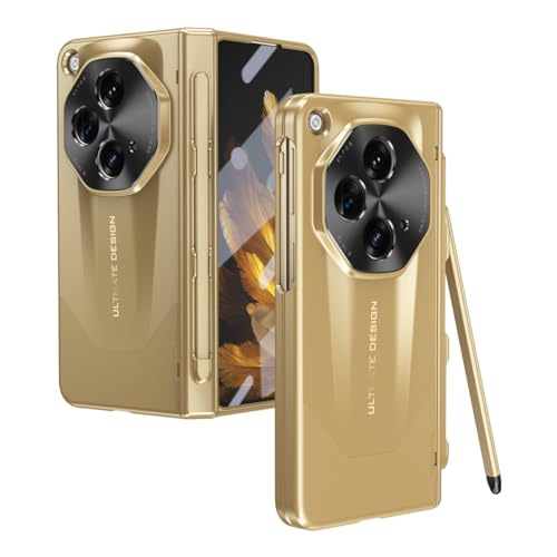 Coque Oneplus haut de gamme dorée avec stylo de précision S