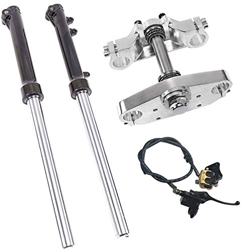 Tdpro Triple Tree Mount Clamps Thumpster Handlebar & Front Fork Suspension Shock Absorber & & Brake Master Caliper For Dirt Bike #TOP25