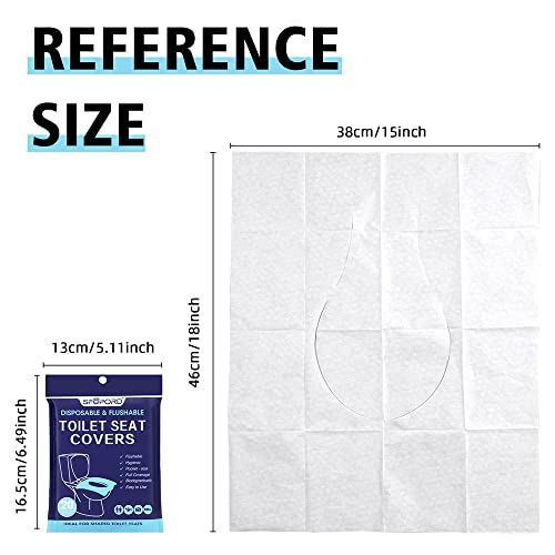 Sfopord TSC001 Xl 100Pcs Toilet Seat Covers Disposable thumb #1