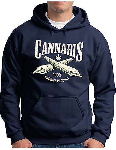 Weed Emblem sweat homme OM3 Cannabis Joint Hoodie taille S au pull 4XL ganja