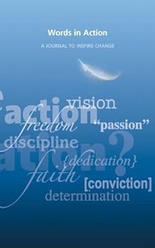 Hardcover Words in Action - A Journal to Inspire Change Book