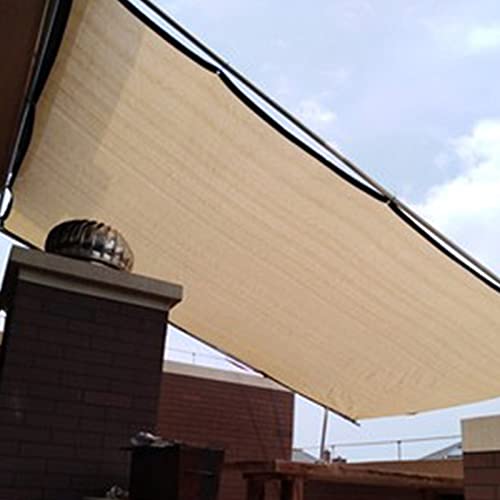 Red de protección solar 2x8m en color marrón para cobertura vegetal 6