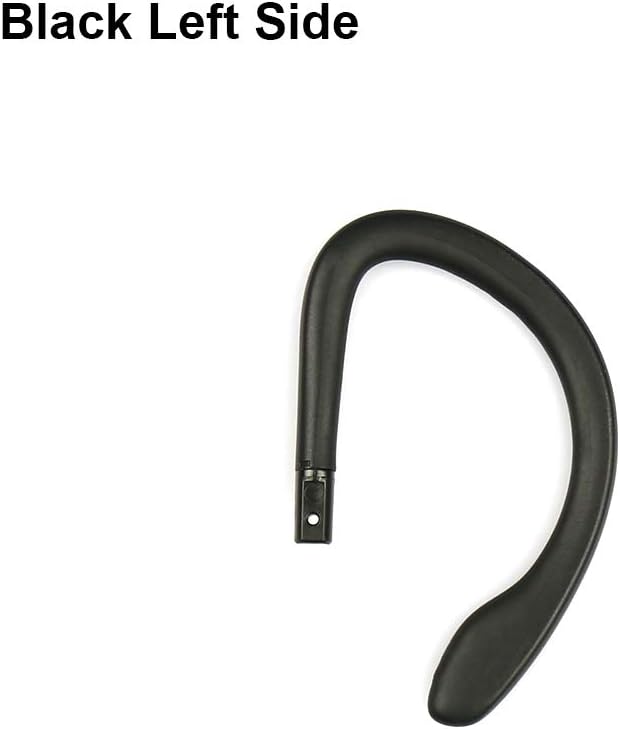 SYWAN Wireless in-Ear Headphone Ear Hooks Loop Clip Replacement for Pow-erBeats 3 (Black)
