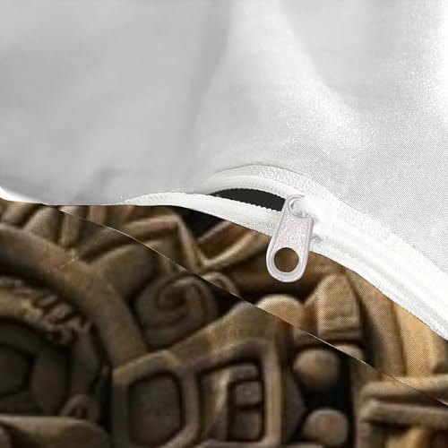 Housse de couette King 220x240 microfibre lit double avec parure imprimé 3D - 5