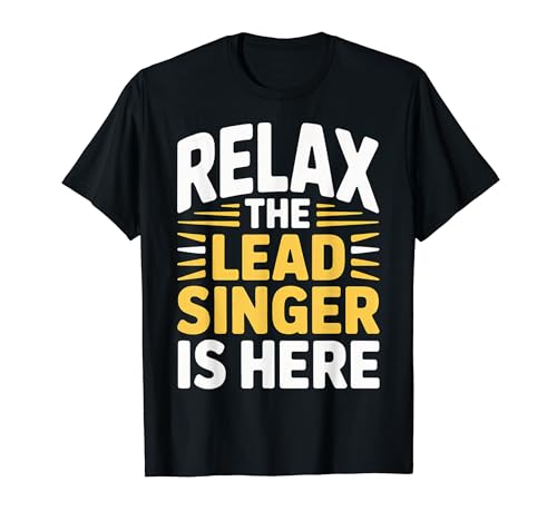 Relax The Lead Singer Is Here �o���h�̃t�����g�}���{�[�J���X�g - T�V���c