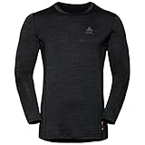 Oeko-Tex clase de producto II Odlo Hombre Camiseta de Manga Larga de Ropa Interior Funcional Merino 130
