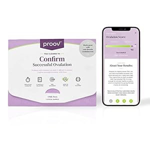 Proov PdG – Progesterone Metabolite – Test | Only FDA-Cleared Test to Confirm Successful Ovulation at Home | 1 Cycle…