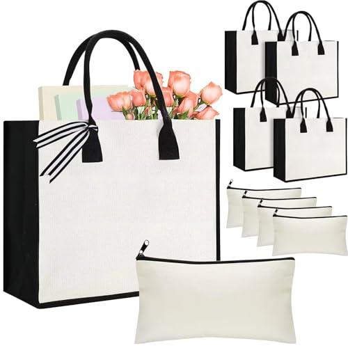 Sacs de plage en toile personnalisés pour cadeaux de Noël et de Thanksgiving
