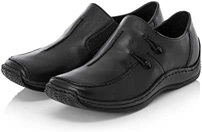 Rieker Women's Loafers, Black, 8 | Image 4