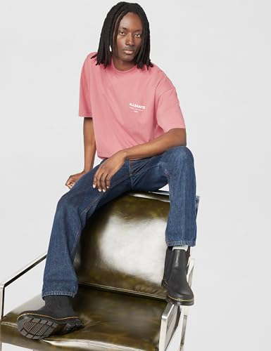 Image of AllSaints Men's Underground Oversized Short Sleeve Crew Neck Shirt