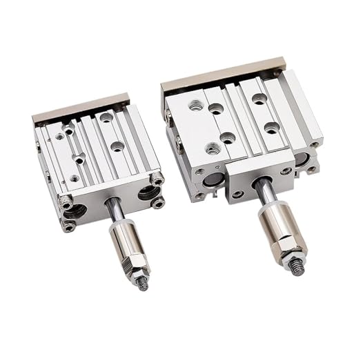Cylindre pneumatique MGPM12 pour stopper les torsions mécaniques avec son guide compact