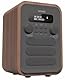 Denver DAB-48 DAB Radio Grau mit FM Tuner und Bluetooth - Radio mit Bluetooth mit 3,5-mm-Kopfhörerausgang