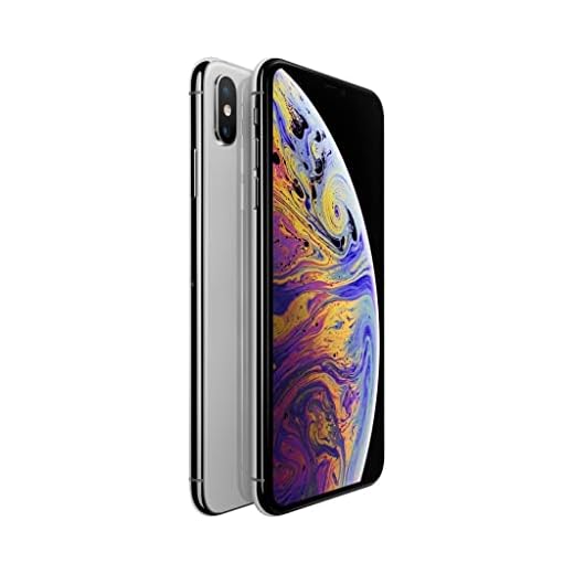 A Apple iPhone XS Max, 64GB, prata - Para T-Mobile (Renovado)