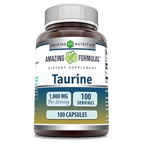 Amazing Formulas Taurine 1000mg 100 Capsules Cover