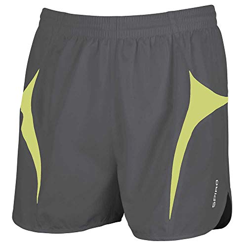 Short de running pour homme Spiro Micro-Lite léger et respirant pour entraînement.