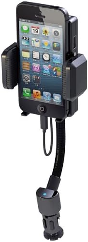 Revesun F10C FM Transmitter Car Charger Holder+3.5mm for ipod touch ipod 5 ipod 4/MP3 MP4