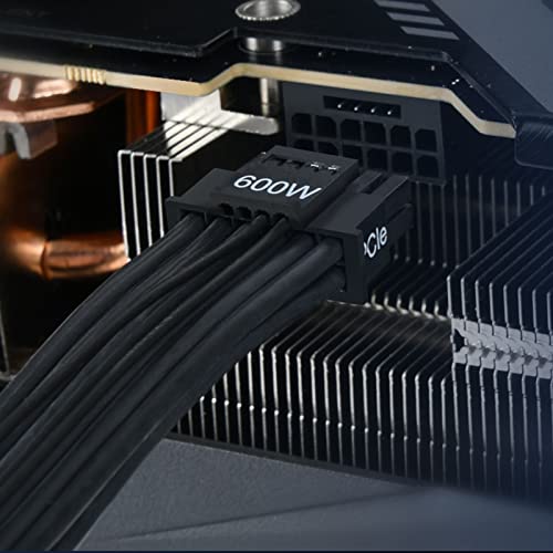 Image of Silverstone Technology PP14-PCIE Dual PCIe 8 pin (PSU) to 12+4 pin (GPU) 12VHPWR PCIe Gen5 Cable for Silverstone 2nd Gen PSUs, SST-PP14-PCIE