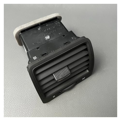 Rejilla de ventilación trasera para VW Golf 5, GTI, Jetta 2006-2011, 1K0819709, 1K0819710, para salpicadero, salida de aire acondicionado izquierda y derecha, ventilación de aire acondicionado (negro