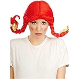 Enigma Wigs Peppy Swedish Girl Wig Red