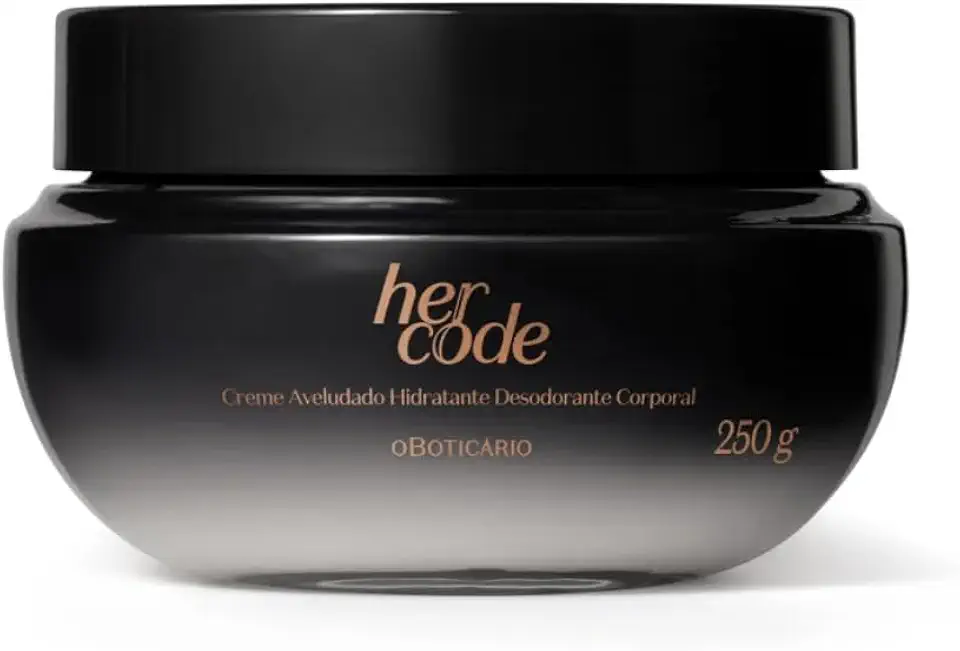 Creme Aveludado Hidratante Desodorante Corporal Her Code 250g