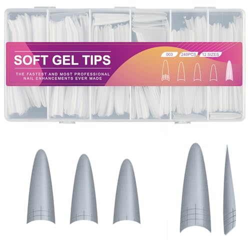 Manicure Nails Tips Acrylic Extensions Seamlessly Accurate Positioning Scale Line for Quick Lengthened and Comfortable Short Nai