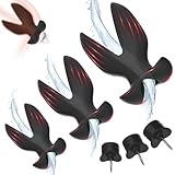 💕【Hochwertiges Material】-Dieser Analplug besteht aus hochwertigem Silikon, das geruchlos, ungiftig, mild, nicht reizend, wasserdicht und leicht zu reinigen ist. Es kann mit jedem wasserlöslichen Schmiermittel verwendet werden. Um bakterielle Rückstände zu vermeiden, reinigen und desinfizieren Sie bitte vor und nach Gebrauch.