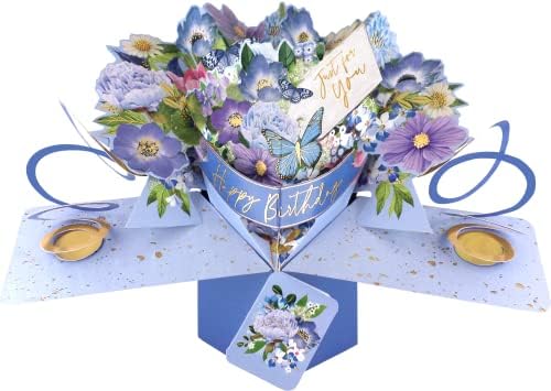 Happy Birthday Just For You Pop-Up Greeting Card Second Nature 3D Pop Up Cards