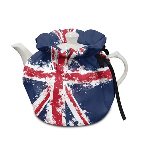 HUISEFOR British Flag Tea Cozy for Teapot and Kettle