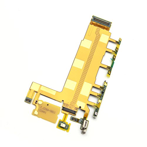 New Main Connector Mic Microphone Volume+Power Vibrator Motor Flex Cable for Sony Xperia Z3 D6653 D6603 D6616