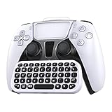 Chat en direct : le clavier contrôleur pour Playstation 5 Dualsense dispose d'un haut-parleur puissant et de haute qualité, vous pouvez discuter avec votre équipe directement, activé une fois que le clavier est inséré dans la manette et facilement désactivé dans le menu des paramètres de la console. La prise audio de 3,5 mm vous permet de brancher l'un de vos écouteurs préférés, des écouteurs dans le clavier pour discuter et entendre.