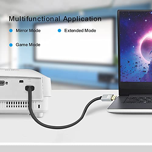 Cable DisplayPort Premium 8K Helos con conectores macho de alta precisión y 5m 7