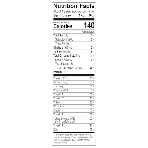 Image of Fruity PEBBLES Cereal, Fruity Kids Cereal, Gluten Free Rice Cereal for Kids, 23 oz Extra Large Size Box