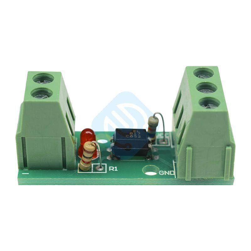 12V 1 Channel 1CH Optocoupler Isolation Isolated Board Module Rail Holder PLC Processors 80KHz PC817 EL817 Drive Motor Inverter