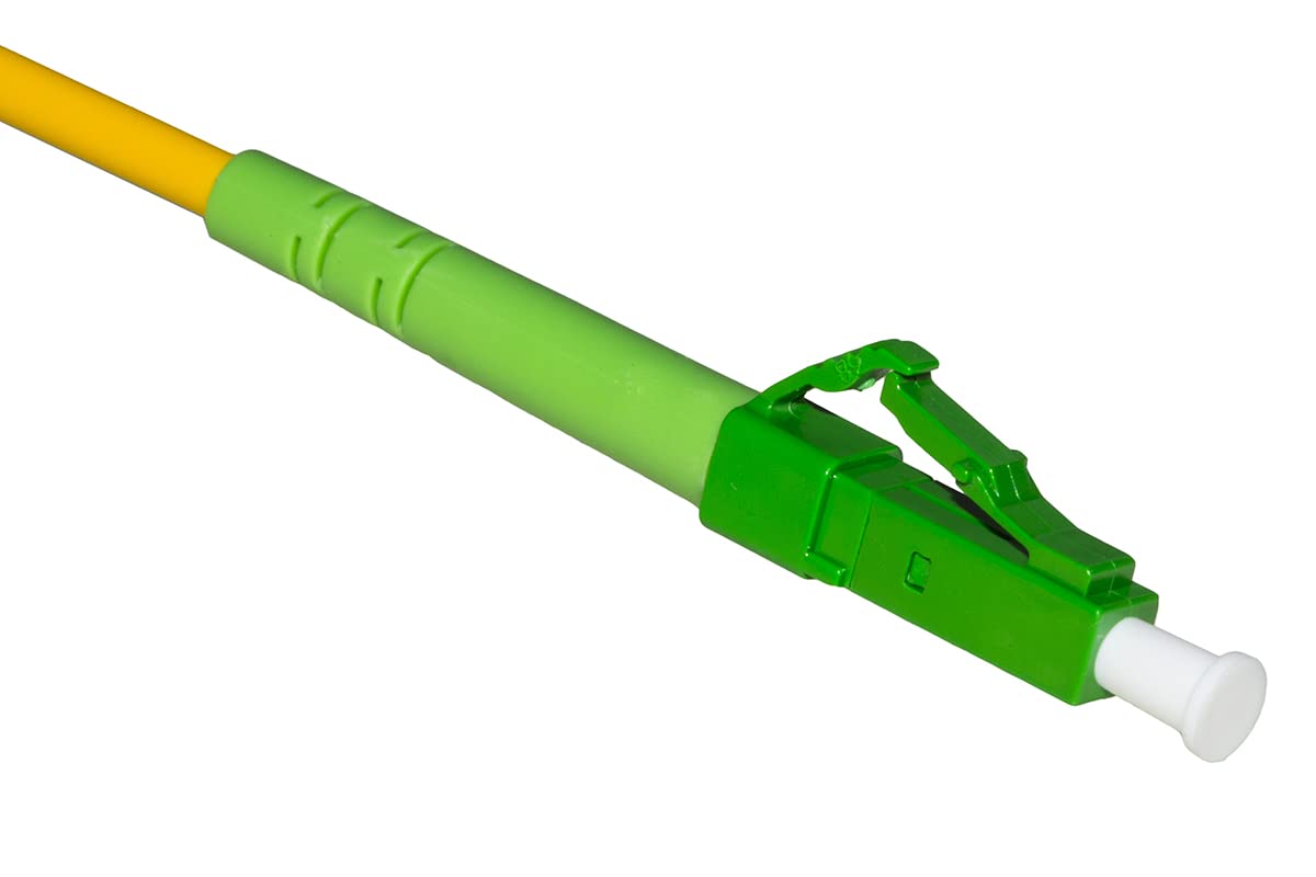 LINK LKLCSCAPCS1 kabel optyczny APC LC do APC SC SINGLEMODE SIMPLEX MT.1, żółty